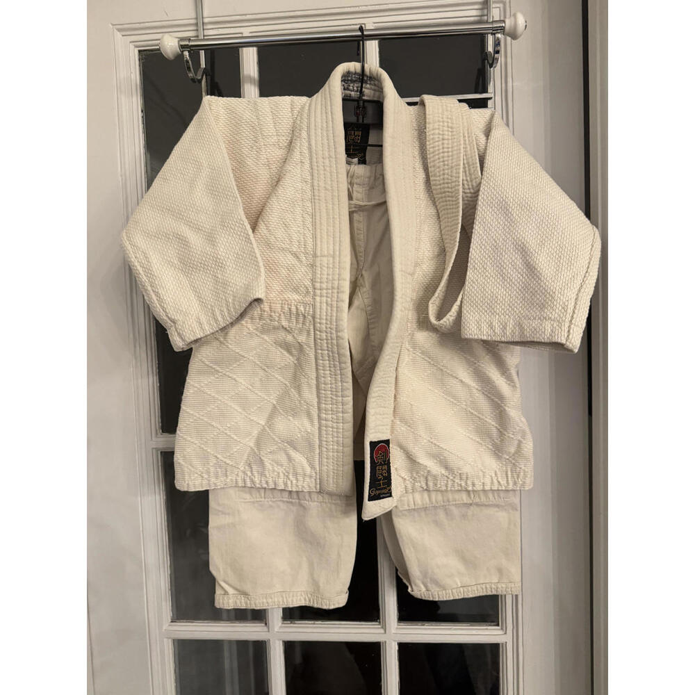 Kids Martial Arts Gi Uniform Set with Belt 5T